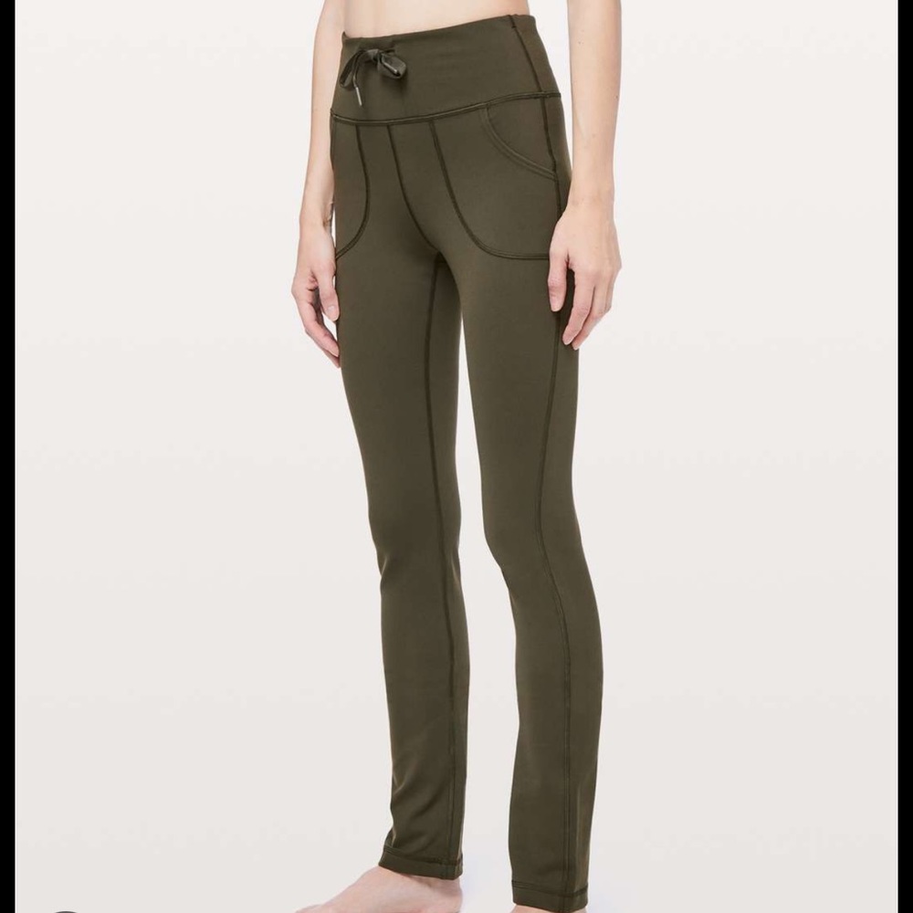 lululemon athletica leggings with pockets
